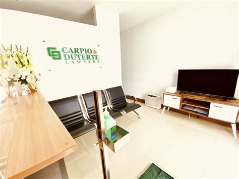 carpio duterte law office|CARPIO DUTERTE & LAWYERS, Davao City — address, .
